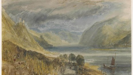 Blick in Richtung Burg Sooneck und Bacharach | &copy; The Trustees of the British Museum