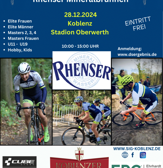 1. KOBLENZER CITYCROSS powered by Rhenser Mineralb | © Flyer wurde vereinsintern erstellt