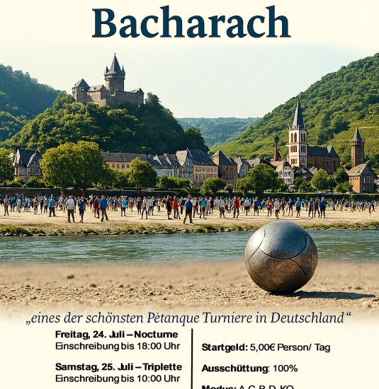 Plakat 2026 | &copy; Petanque Club Bachaarch