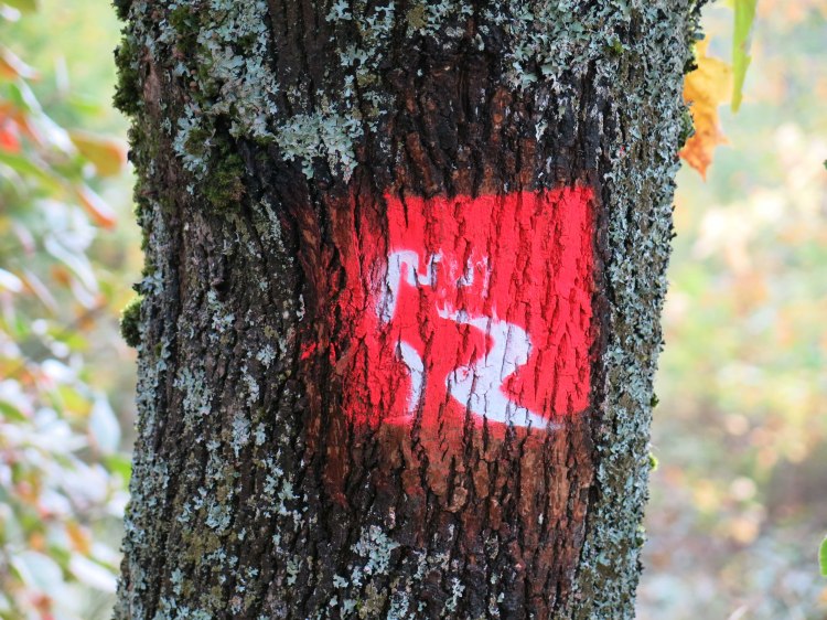 Schild Wanderweg | © Thomas Grassmann Schild Wanderweg | © Thomas Grassmann